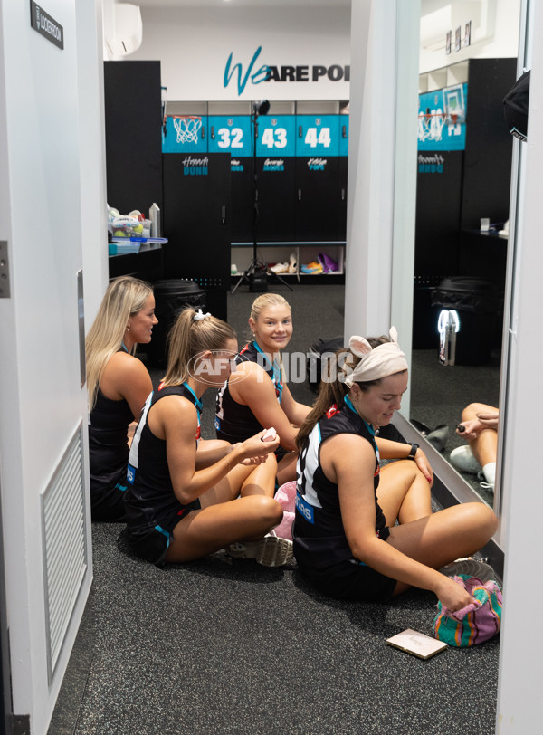 AFLW 2024 Media - Port Adelaide Team Photo Day - A-51946443