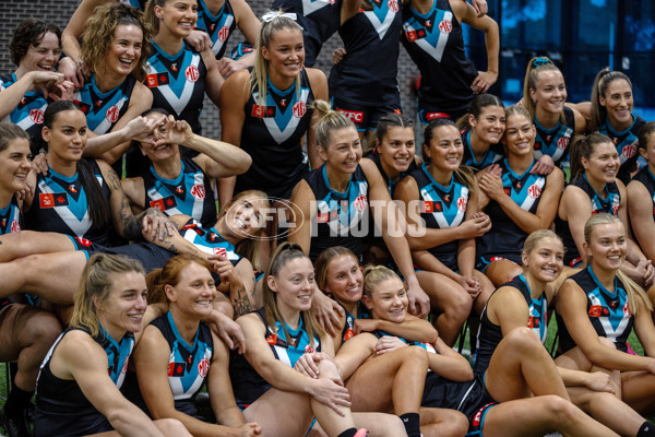 AFLW 2024 Media - Port Adelaide Team Photo Day - A-51946837