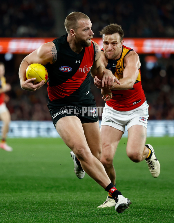 AFL 2024 Round 19 - Essendon v Adelaide - A-51951944