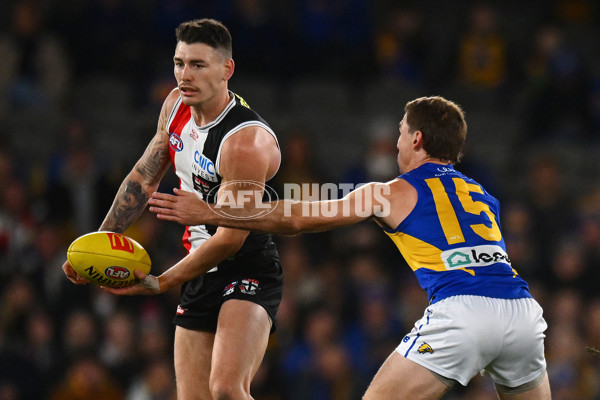 AFL 2024 Round 19 - St Kilda v West Coast - A-51972397
