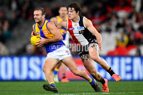 AFL 2024 Round 19 - St Kilda v West Coast - A-51974101