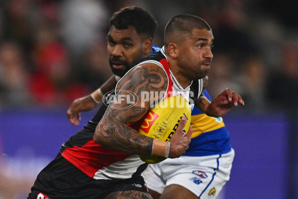 AFL 2024 Round 19 - St Kilda v West Coast - A-51974142