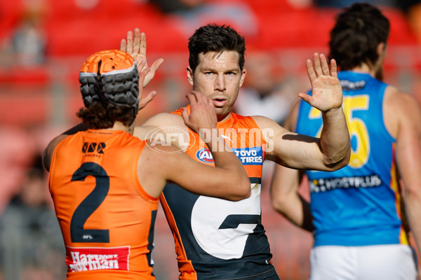 AFL 2024 Round 19 - GWS v Gold Coast - A-51974180