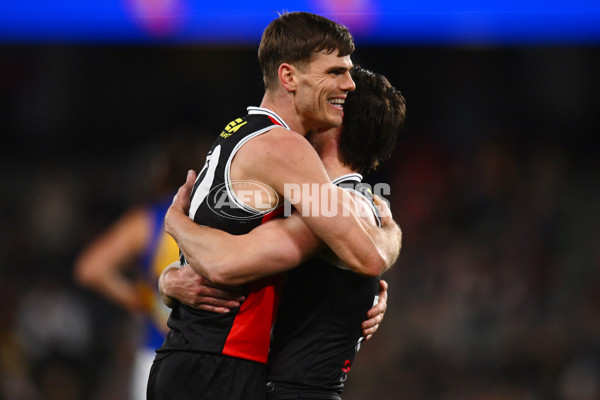 AFL 2024 Round 19 - St Kilda v West Coast - A-51978564