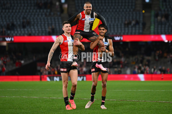 AFL 2024 Round 19 - St Kilda v West Coast - A-51981182