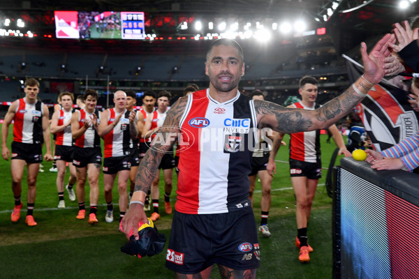 AFL 2024 Round 19 - St Kilda v West Coast - A-51981183