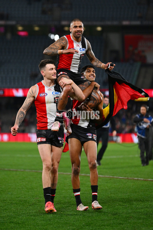 AFL 2024 Round 19 - St Kilda v West Coast - A-51981185