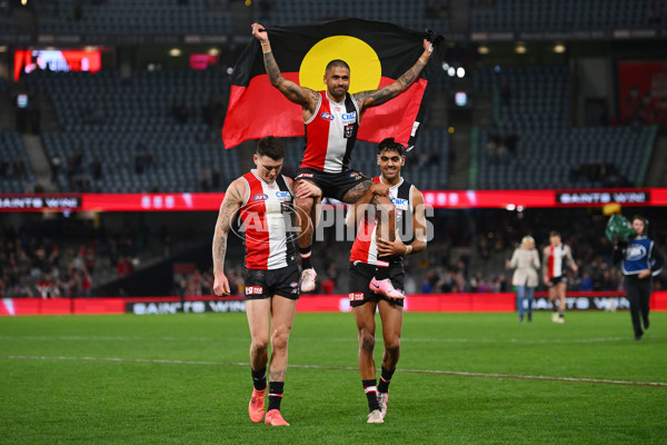 AFL 2024 Round 19 - St Kilda v West Coast - A-51981188