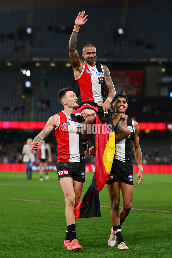 AFL 2024 Round 19 - St Kilda v West Coast - A-51981190