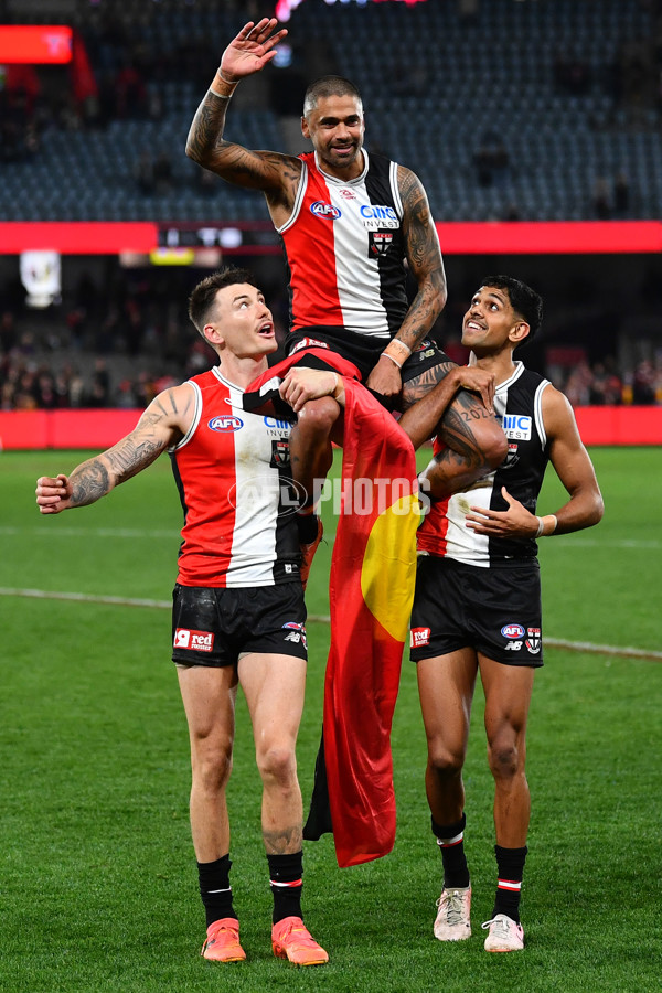 AFL 2024 Round 19 - St Kilda v West Coast - A-51981211