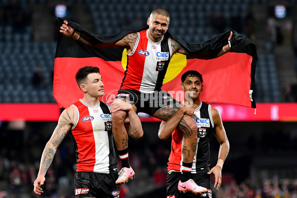 AFL 2024 Round 19 - St Kilda v West Coast - A-51981245