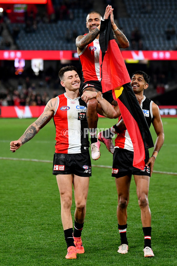 AFL 2024 Round 19 - St Kilda v West Coast - A-51981249