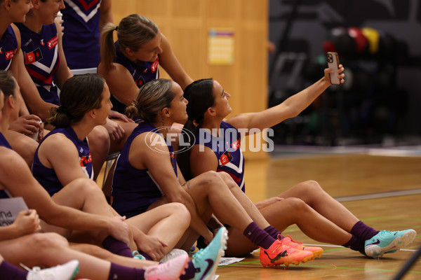 AFLW 2024 Media - Fremantle Team Photo Day - A-51990702