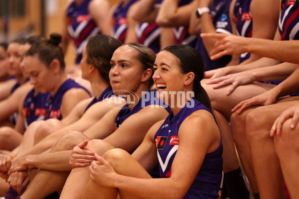 AFLW 2024 Media - Fremantle Team Photo Day - A-51990705