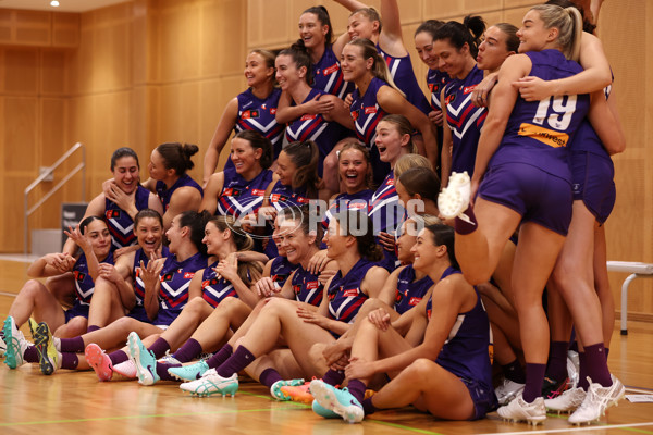AFLW 2024 Media - Fremantle Team Photo Day - A-51990724