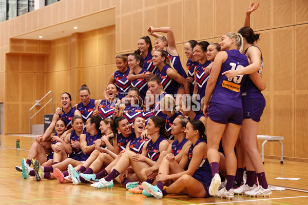 AFLW 2024 Media - Fremantle Team Photo Day - A-51990725