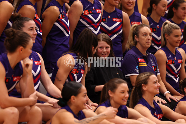 AFLW 2024 Media - Fremantle Team Photo Day - A-51990726