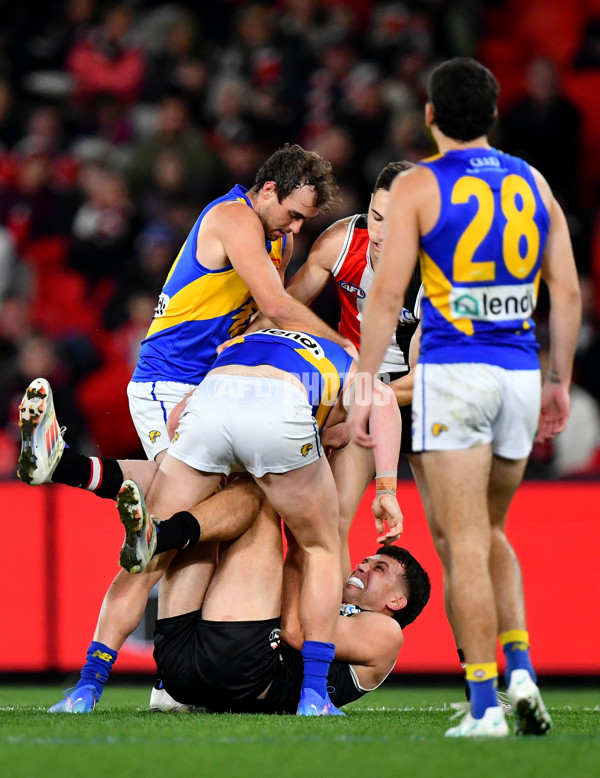 AFL 2024 Round 19 - St Kilda v West Coast - A-51990735