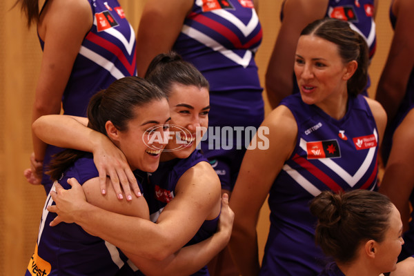 AFLW 2024 Media - Fremantle Team Photo Day - A-51991124