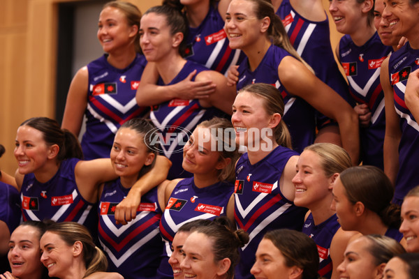 AFLW 2024 Media - Fremantle Team Photo Day - A-51991129