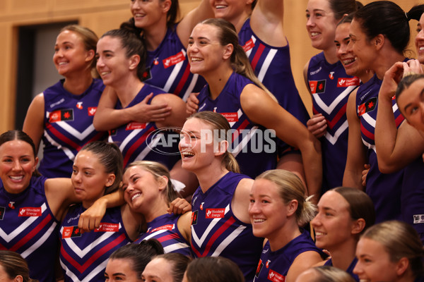 AFLW 2024 Media - Fremantle Team Photo Day - A-51991130