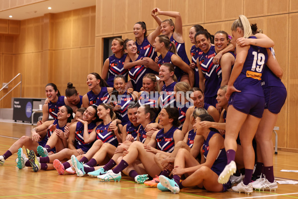 AFLW 2024 Media - Fremantle Team Photo Day - A-51991132