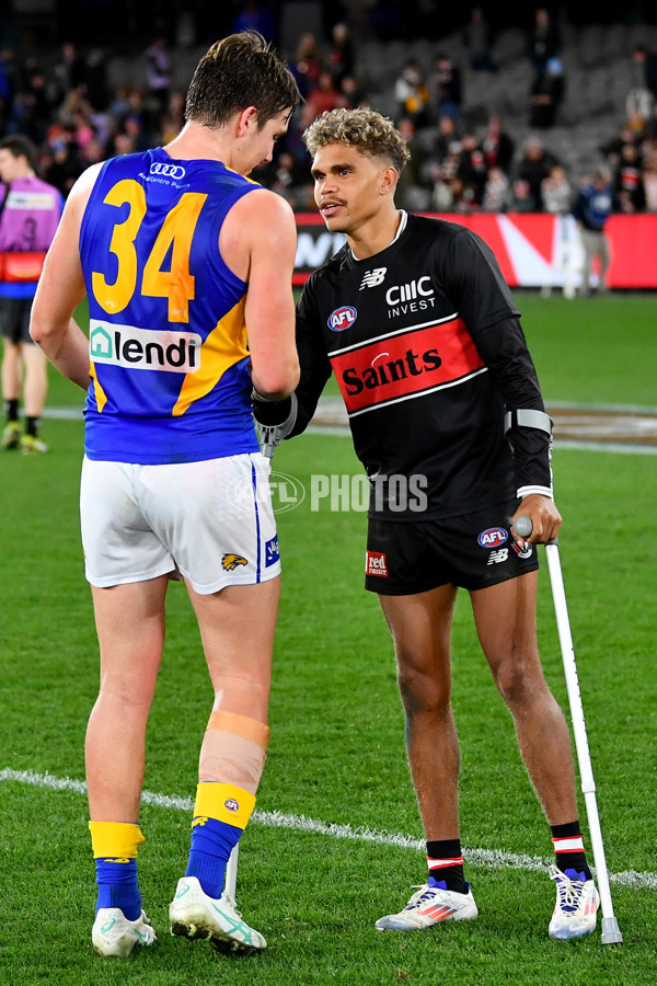 AFL 2024 Round 19 - St Kilda v West Coast - A-51998660