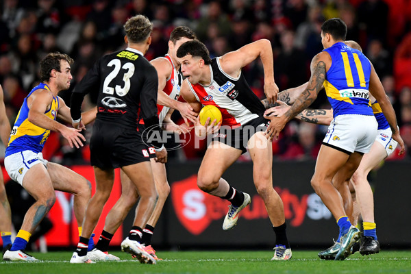 AFL 2024 Round 19 - St Kilda v West Coast - A-51998670