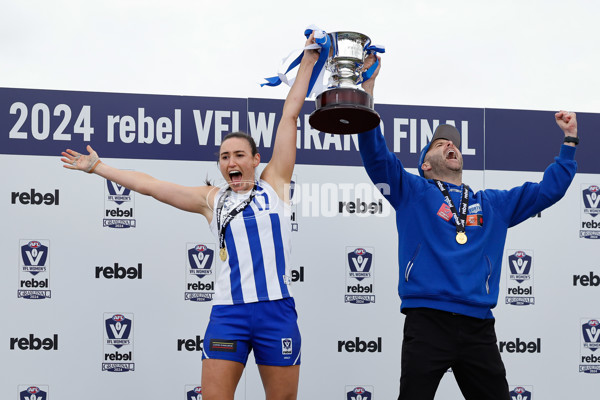 VFLW 2024 Grand Final - North Melbourne v Western Bulldogs - A-52019847