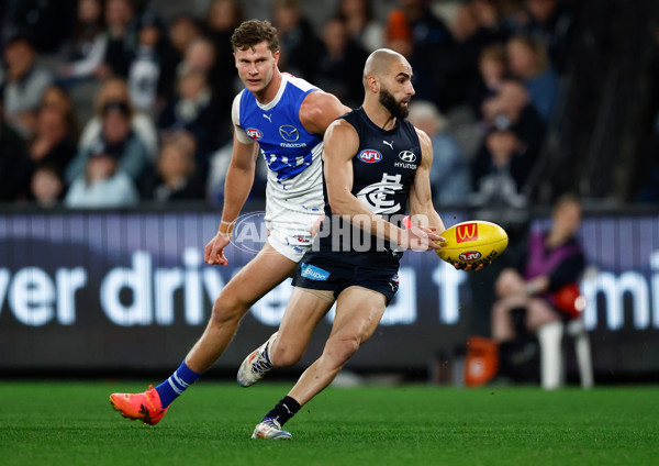 AFL 2024 Round 19 - Carlton v North Melbourne - A-52033781