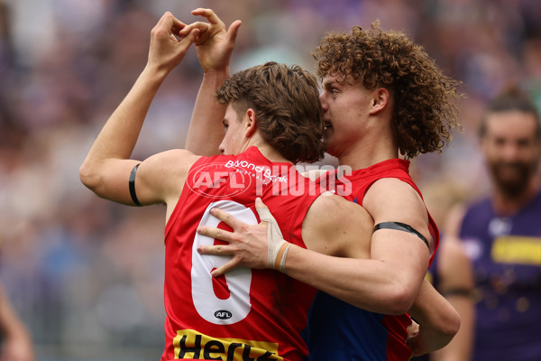 AFL 2024 Round 19 - Fremantle v Melbourne - A-52034953