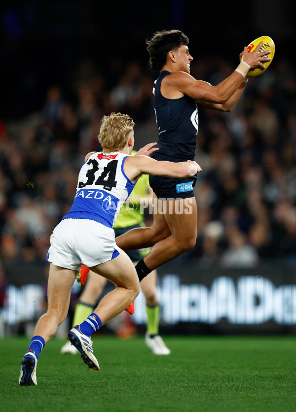 AFL 2024 Round 19 - Carlton v North Melbourne - A-52034968