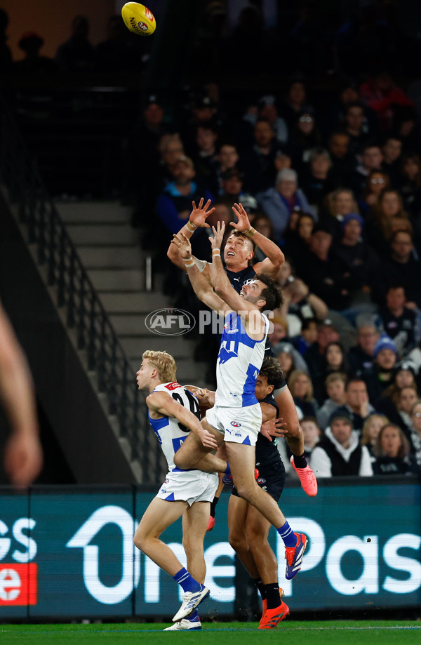 AFL 2024 Round 19 - Carlton v North Melbourne - A-52036331