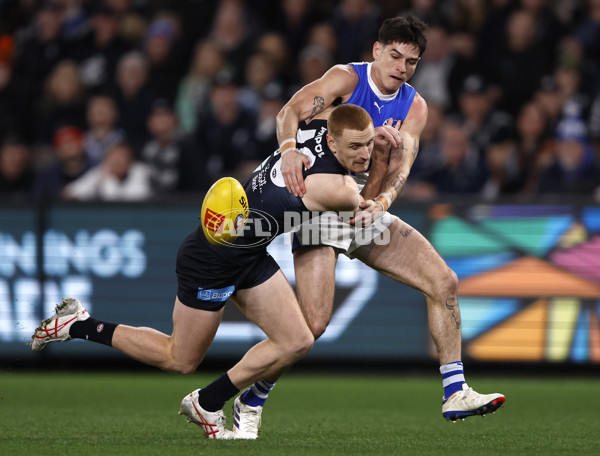 AFL 2024 Round 19 - Carlton v North Melbourne - A-52036367