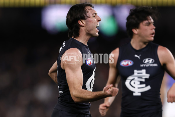 AFL 2024 Round 19 - Carlton v North Melbourne - A-52036374
