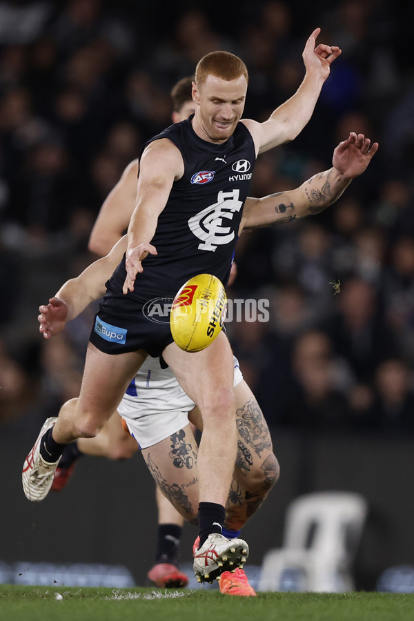 AFL 2024 Round 19 - Carlton v North Melbourne - A-52036376