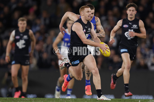 AFL 2024 Round 19 - Carlton v North Melbourne - A-52036379