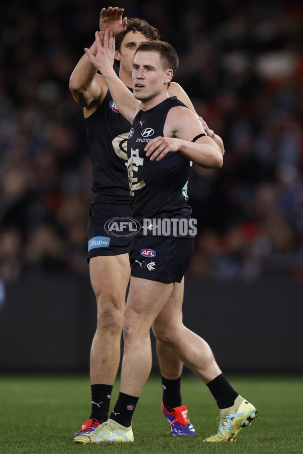 AFL 2024 Round 19 - Carlton v North Melbourne - A-52039141