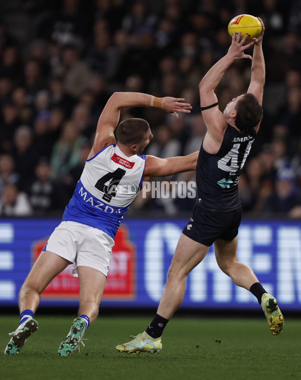 AFL 2024 Round 19 - Carlton v North Melbourne - A-52039145