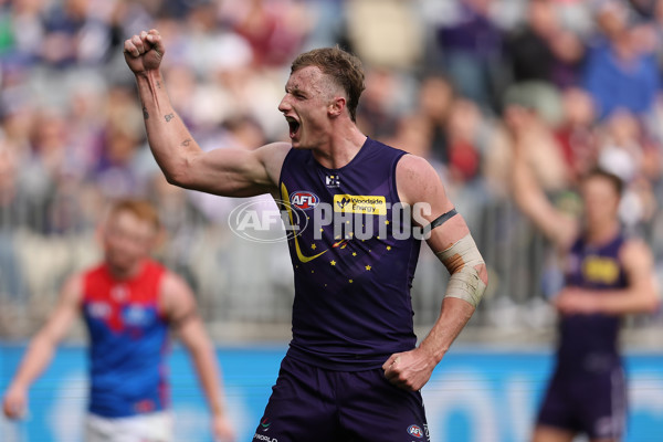 AFL 2024 Round 19 - Fremantle v Melbourne - A-52039181