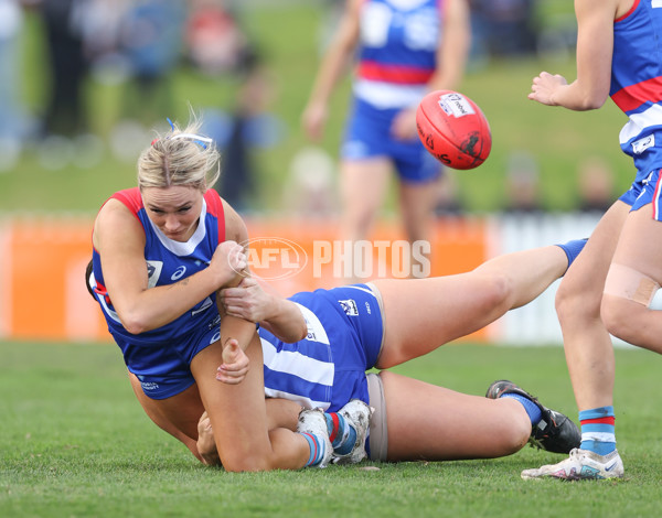 VFLW 2024 Grand Final - North Melbourne v Western Bulldogs - A-52039184