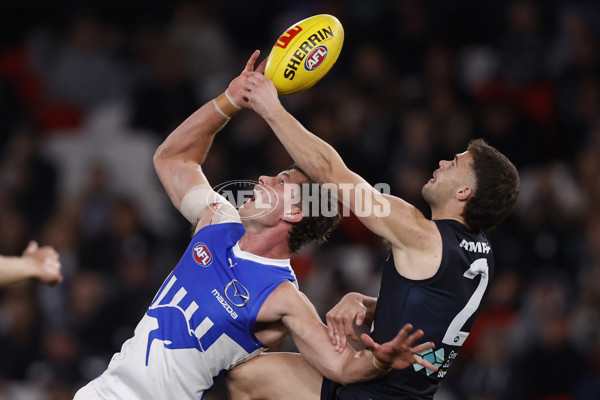 AFL 2024 Round 19 - Carlton v North Melbourne - A-52039217