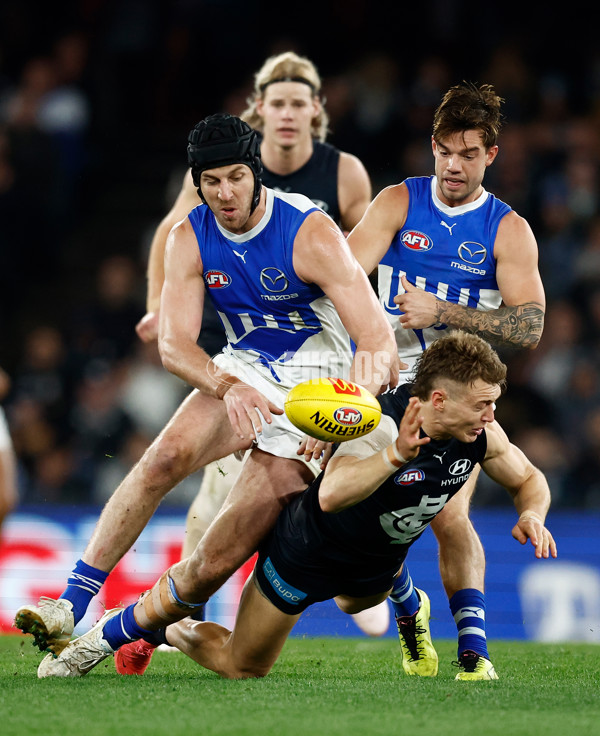 AFL 2024 Round 19 - Carlton v North Melbourne - A-52039239