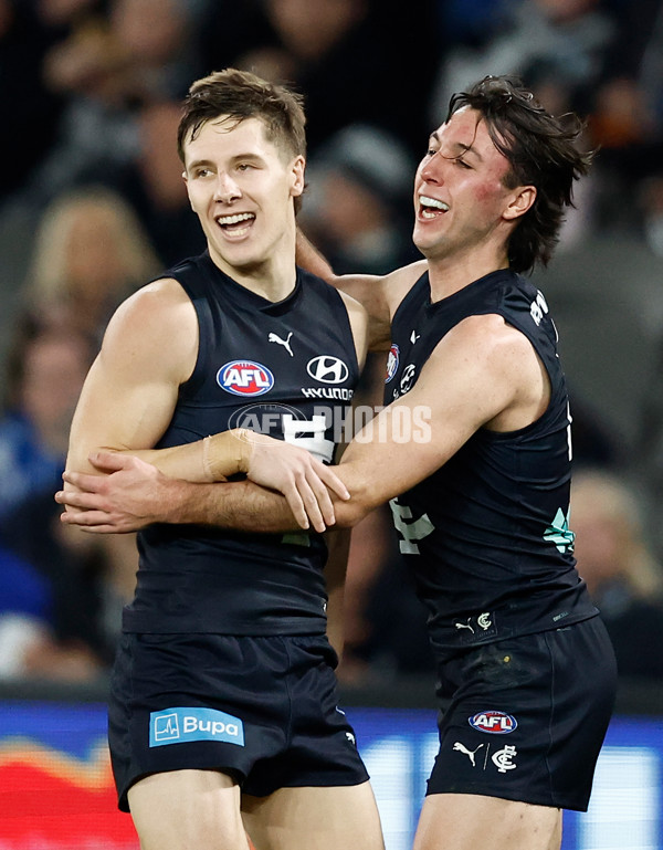 AFL 2024 Round 19 - Carlton v North Melbourne - A-52039755