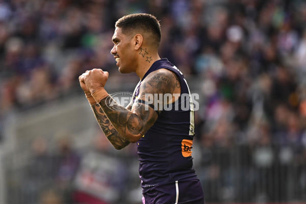 AFL 2024 Round 19 - Fremantle v Melbourne - A-52039789