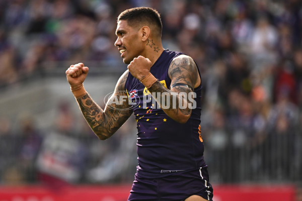 AFL 2024 Round 19 - Fremantle v Melbourne - A-52039792