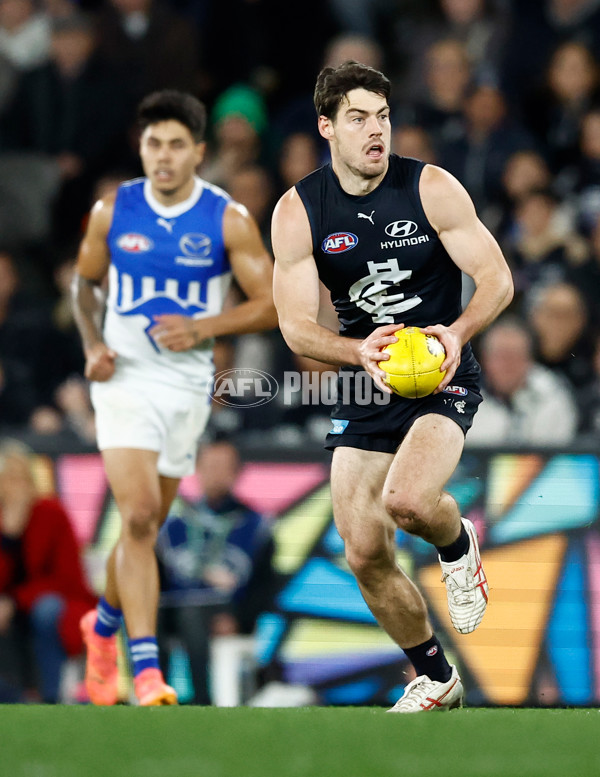 AFL 2024 Round 19 - Carlton v North Melbourne - A-52039796