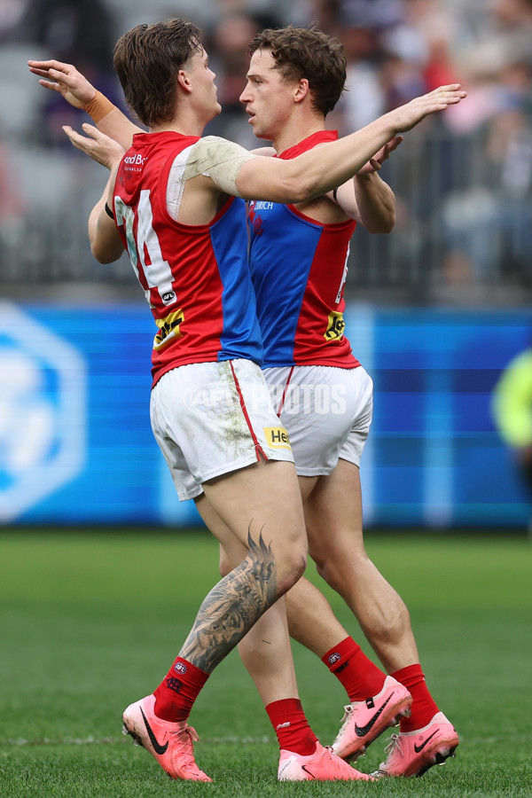 AFL 2024 Round 19 - Fremantle v Melbourne - A-52039827