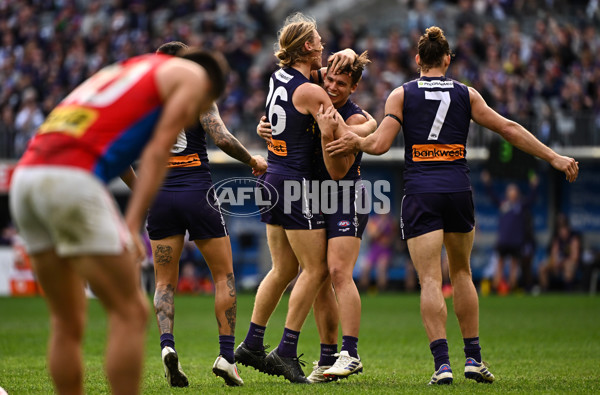 AFL 2024 Round 19 - Fremantle v Melbourne - A-52039835