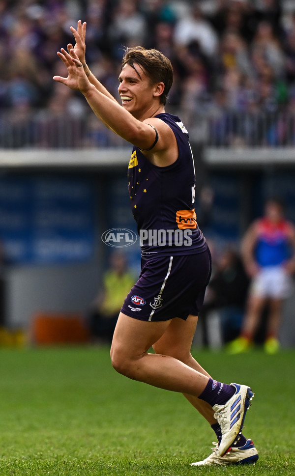 AFL 2024 Round 19 - Fremantle v Melbourne - A-52039836